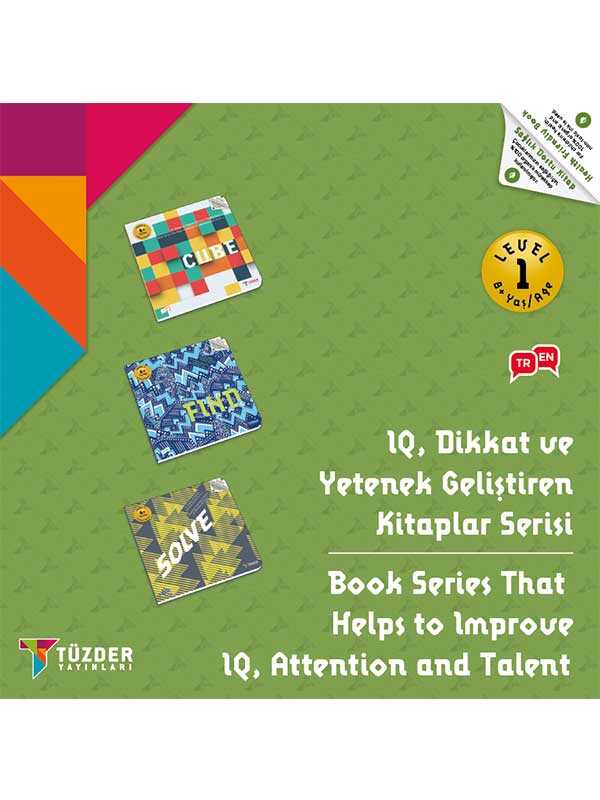 8+ Yaş 9'LU SET | IQ Dikkat Geliştiren Kitaplar Seti | ZET